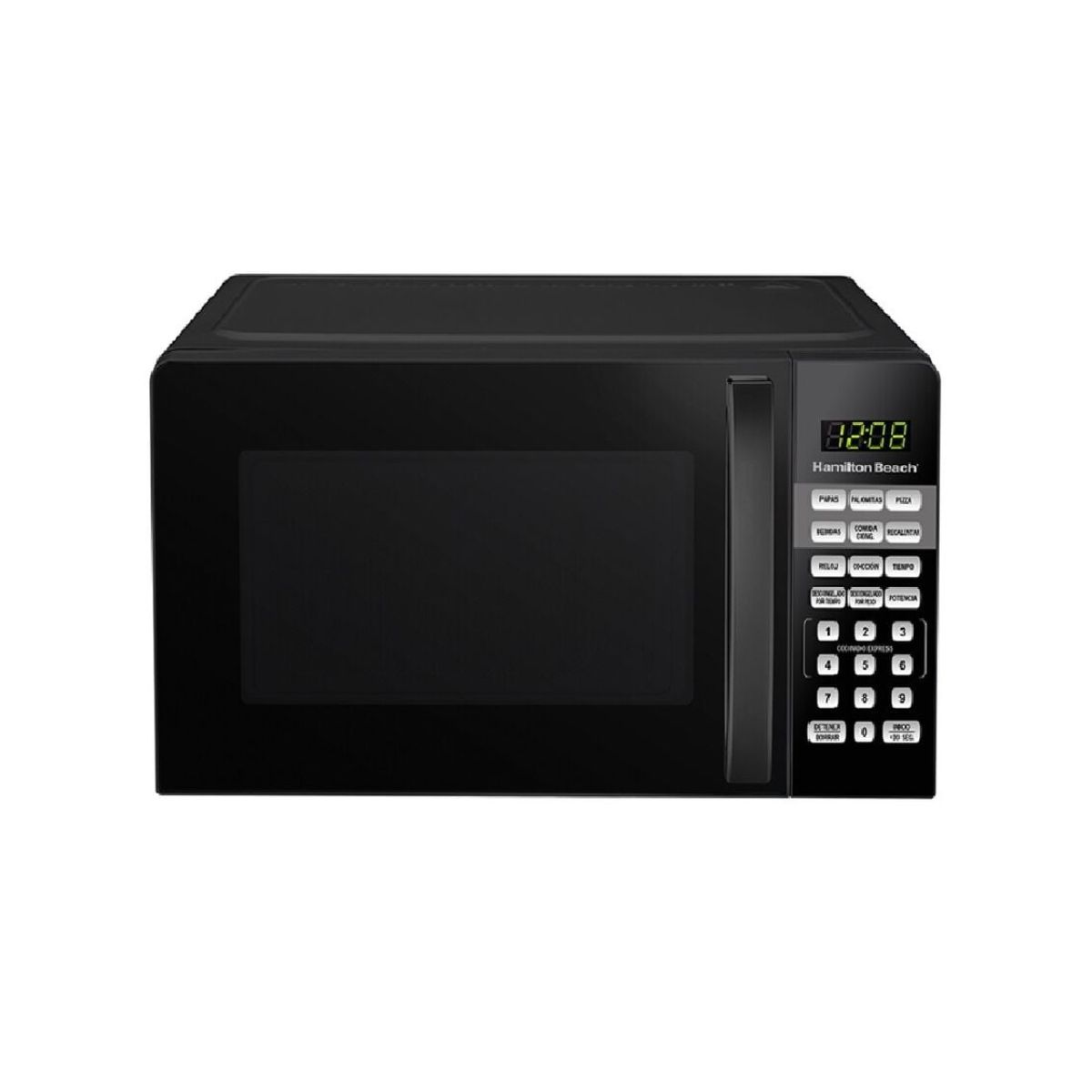 Horno Microondas Hamilton Beach HB-P70J17AL Potencia 1110W 19.8L - Plata/Ngo