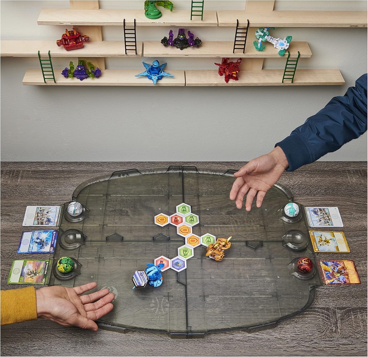 Bakugan Battle Matrix Sharktar Geogan Rising Spin Master