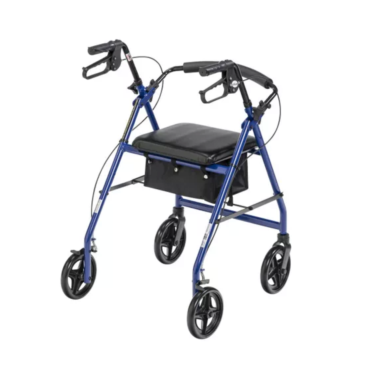 Andadera Ortopédica Rollator Asiento Tipo Silla Ruedas Drive Azul