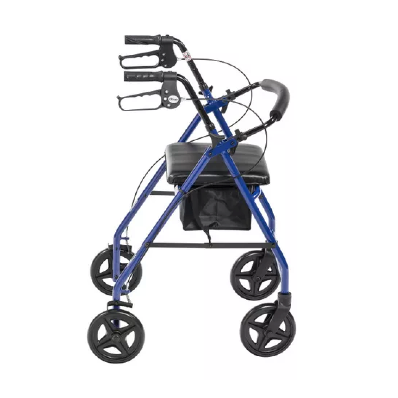 Andadera Ortopédica Rollator Asiento Tipo Silla Ruedas Drive Azul