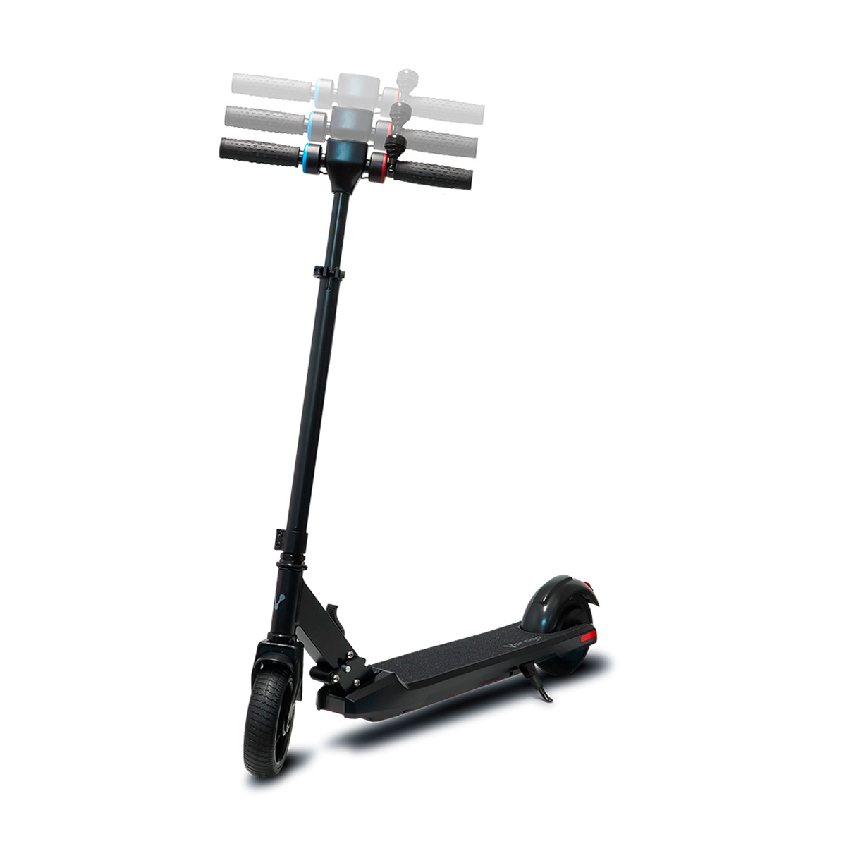 Patineta Scooter Electrico Vorago 200w 25.2v Rda6.5″ Panel Dig. Negro Sc-202-v2
