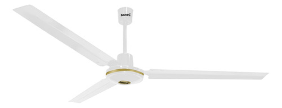 Ventilador De Techo 56 Pulgadas Recto 3 Aspas 5 Velocidadesb BLANCO BLANCO