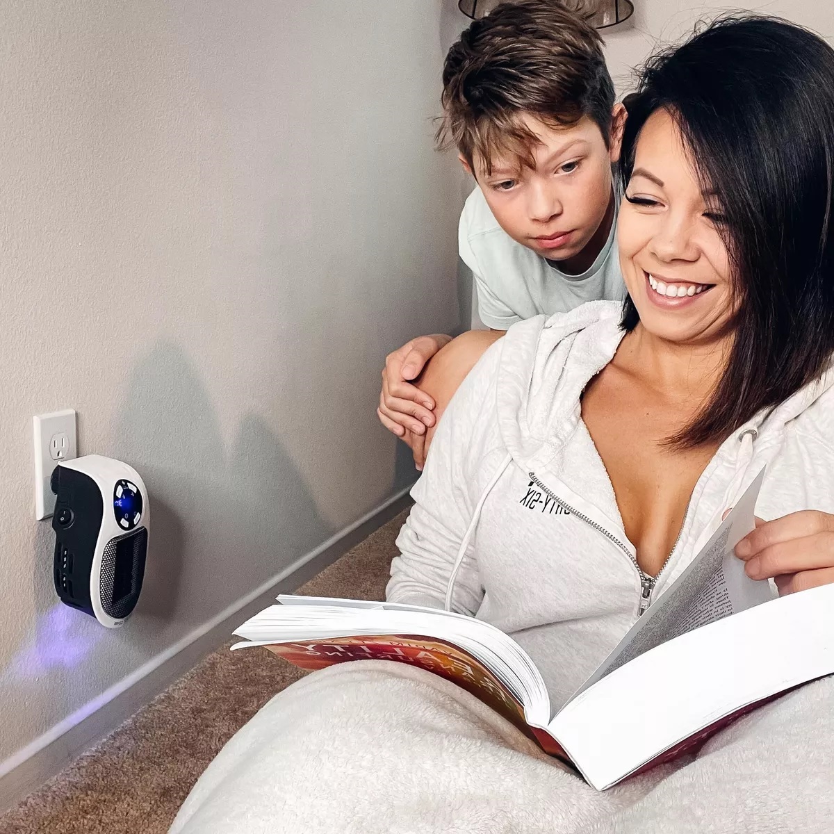 Calentador Espacio 350w, Ventilador De Calor Del Calentador