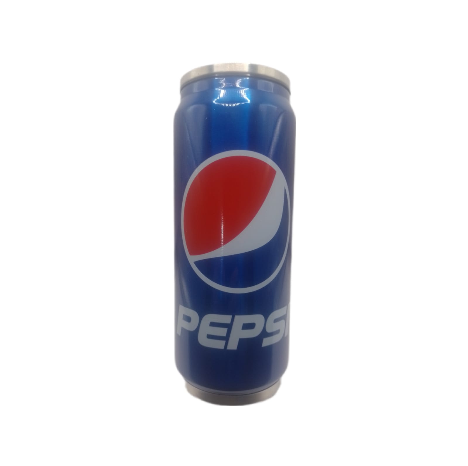 Termo Lata Kawaii Diseño de Refresco Pepsi Color Azul 500ml