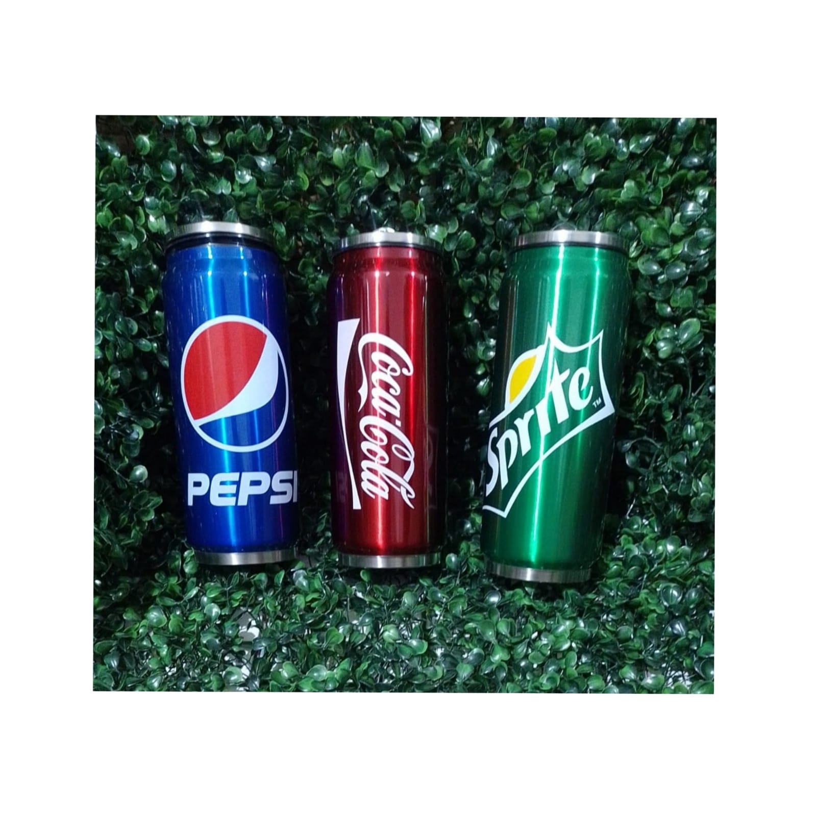 Termo Lata Kawaii Diseño de Refresco Coca Cola Color Rojo 500 ml