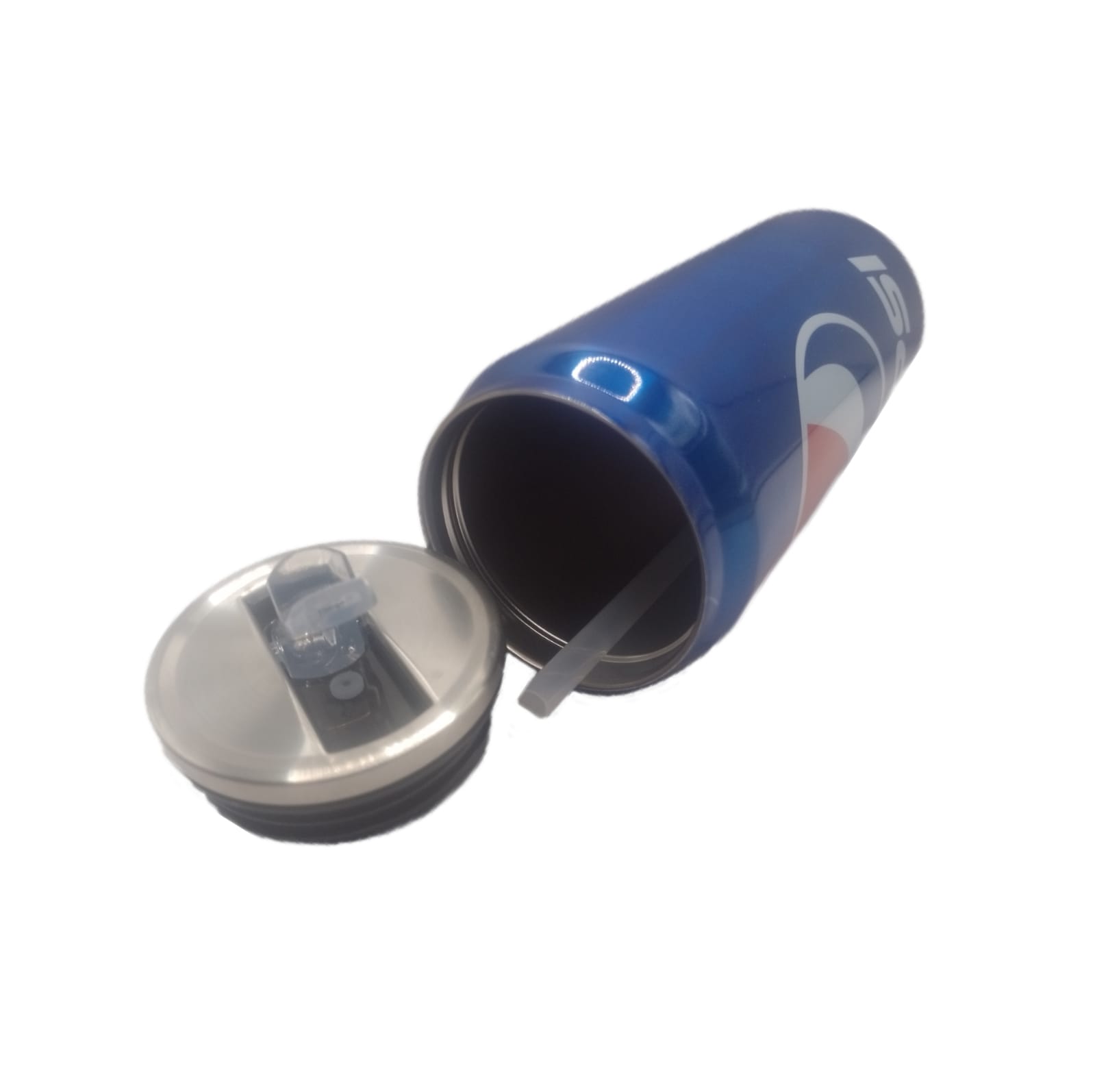 Termo Lata Kawaii Diseño de Refresco Pepsi Color Azul 500ml