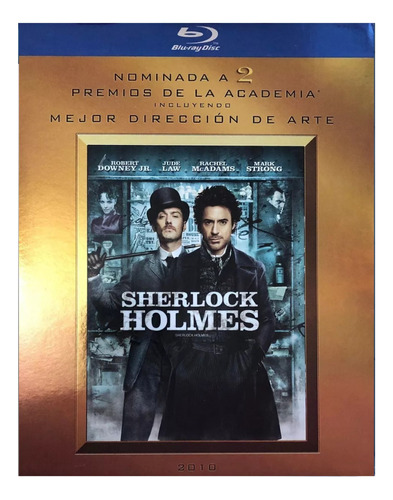 Sherlock Holmes Robert Downey Jr Pelicula Blu-ray + Dvd