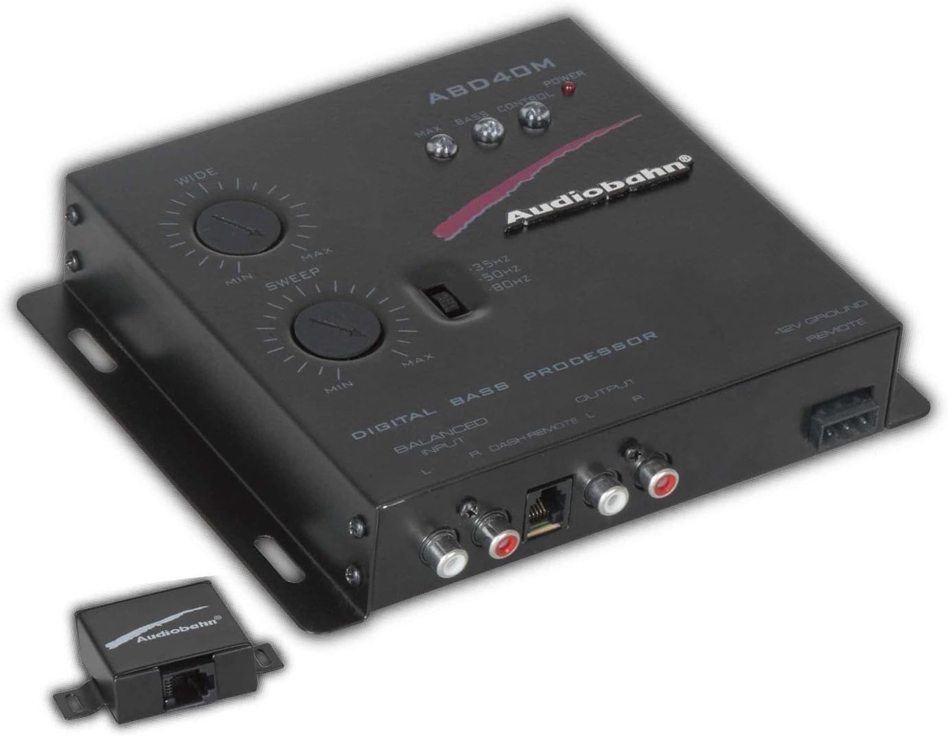 Epicentro Audiobahn Procesador De Bajos Con Contro