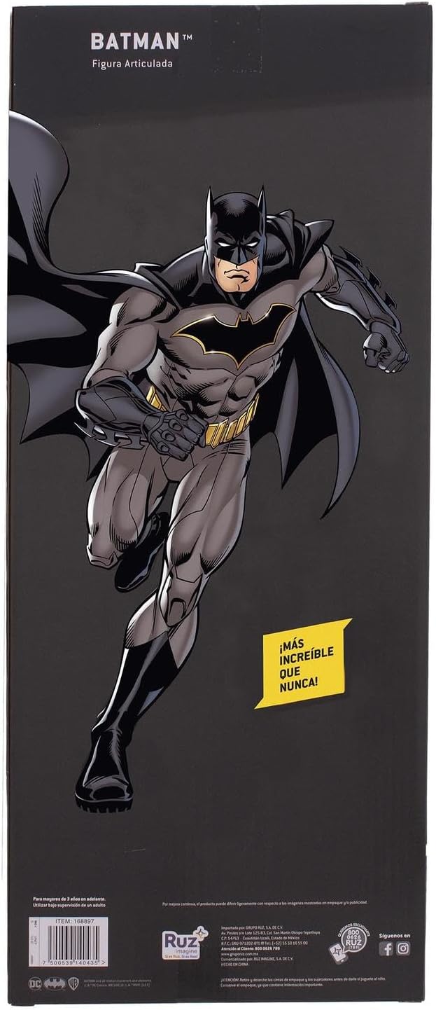 DC Cómics - Batman - Figura articulada Batman Aventuras con accesorios