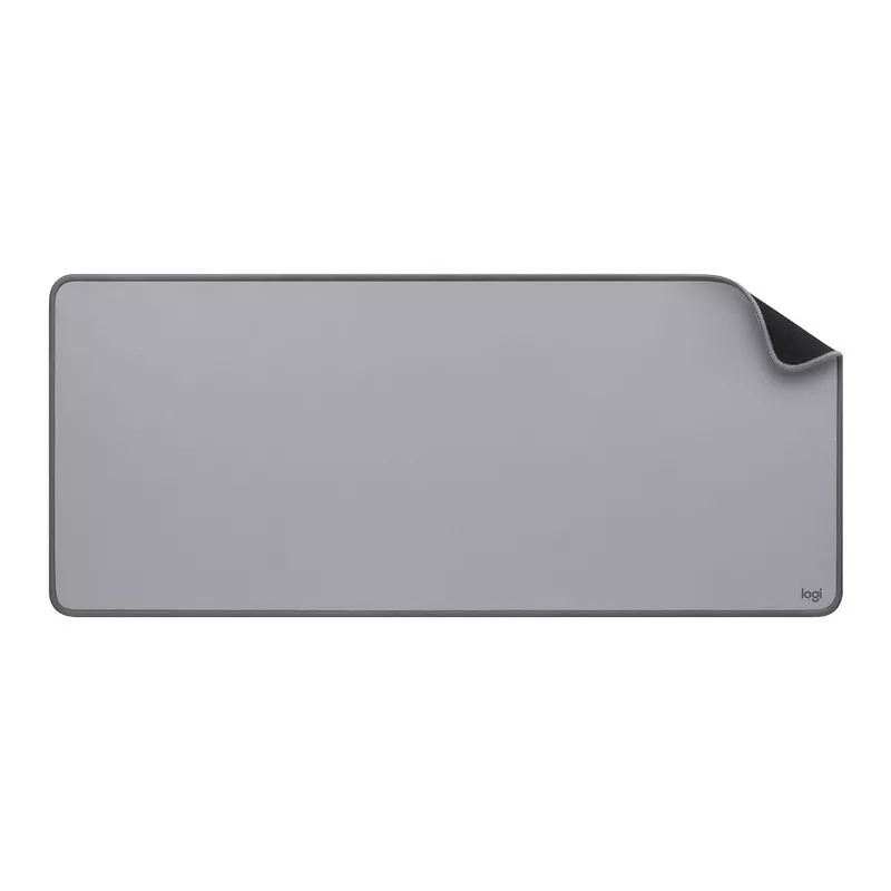 Logitech Desk Mat Studio Series, Alfombrilla De Escritorio Color Gris