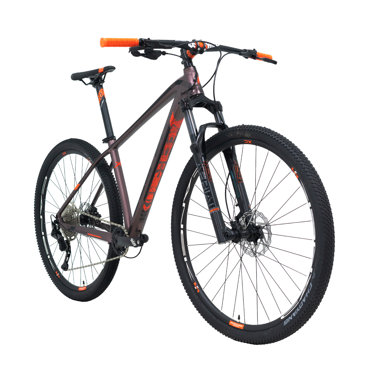 Bicicleta Belfort Alom Aerial R29 T17 Cobre Naranja 2024
