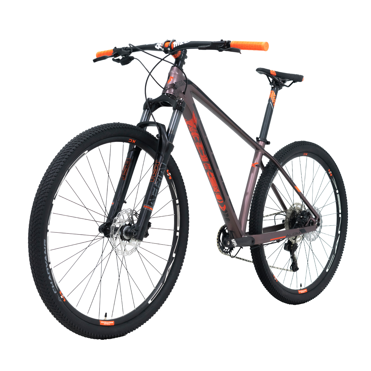 Bicicleta Belfort Alom Aerial R29 T17 Cobre Naranja 2024