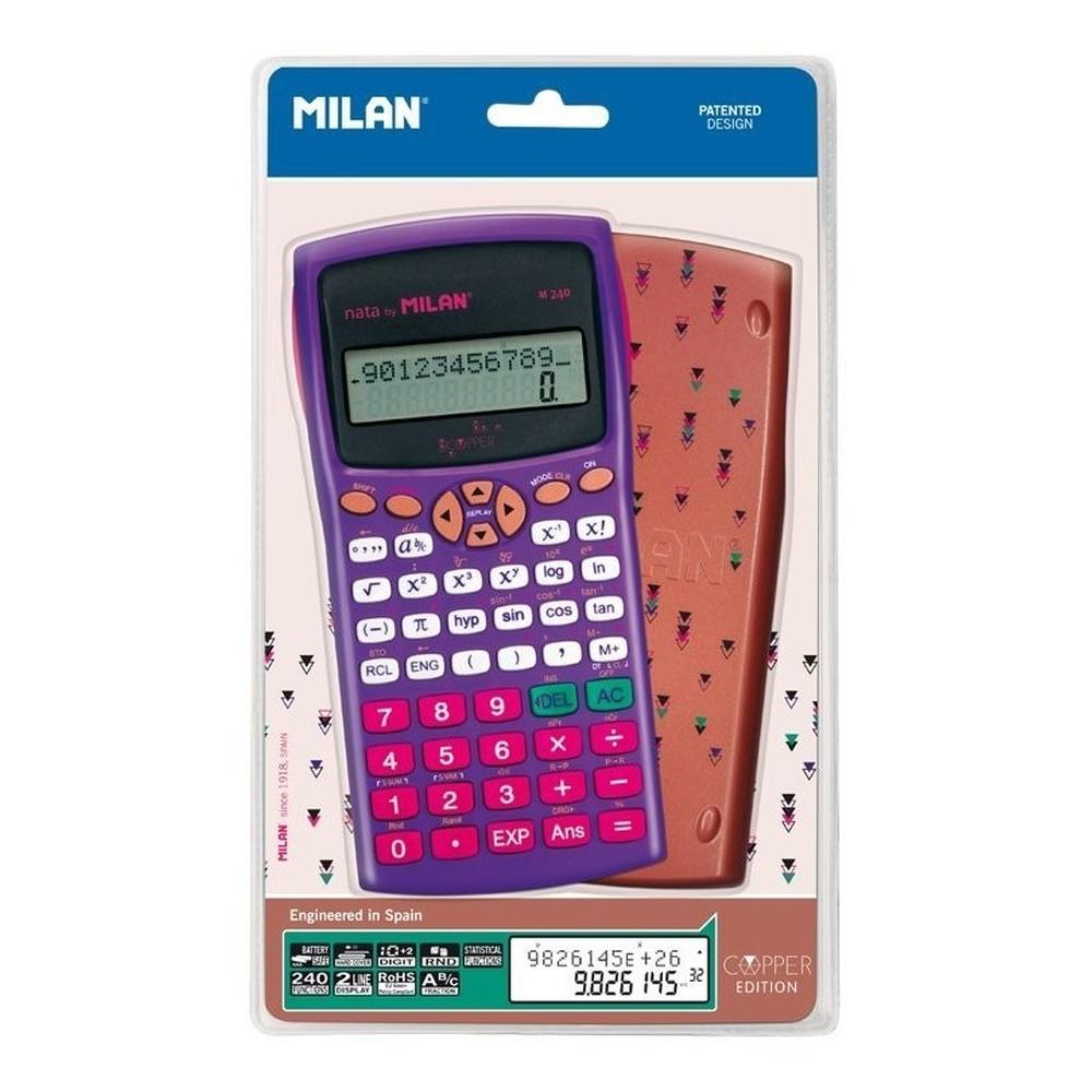 Blister Con 1 Calculadora Cientifica M240 S-Copper Milan