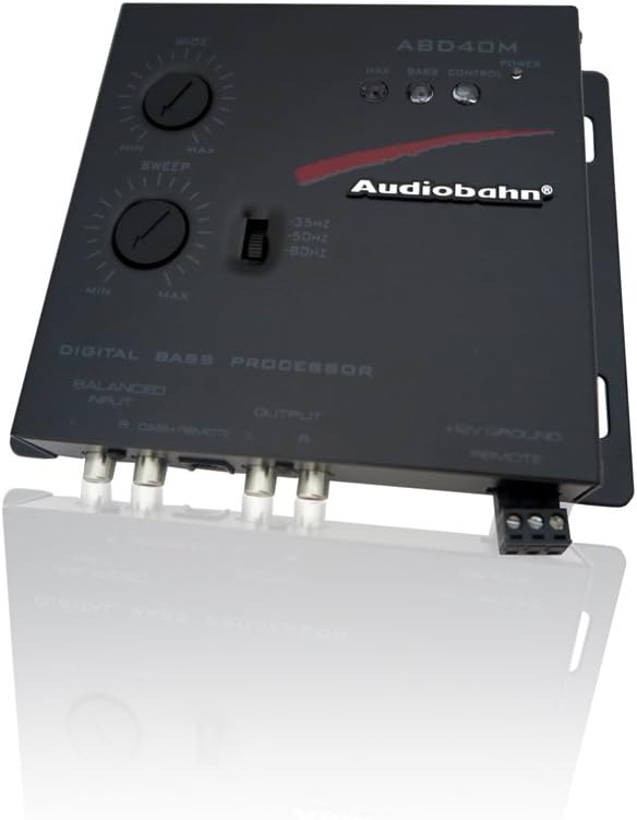Epicentro Procesador De Bajos Con Control Audiobahn Abd40m