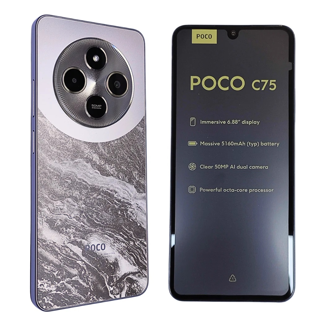 Xiaomi Poco C75 128Gb 6Ram Dual Sim Color Dorado Nuevo Desbloqueado