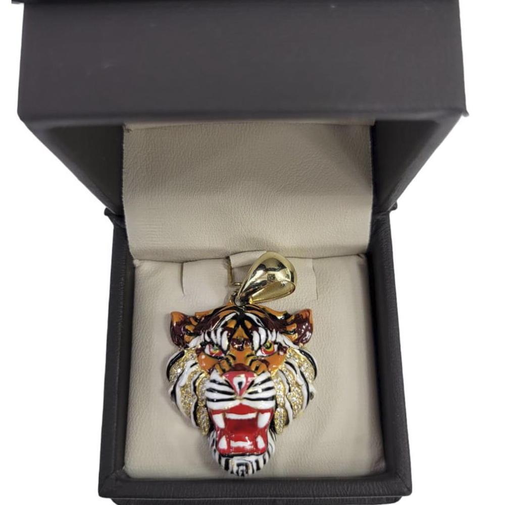 Dije De Tigre De Oro 10k