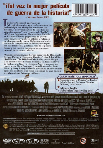 Jinetes Broncos Rough Riders Miniserie Completa Dvd