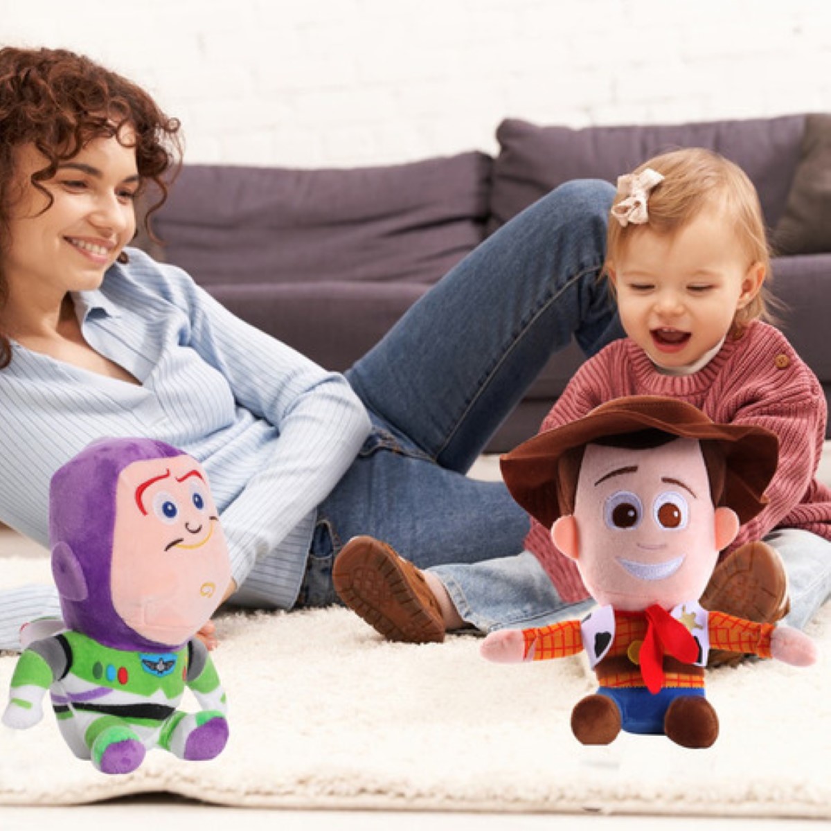 Peluche Woody Vaquero Toy Story 2pcs Calidad Premium 25cm COLORES