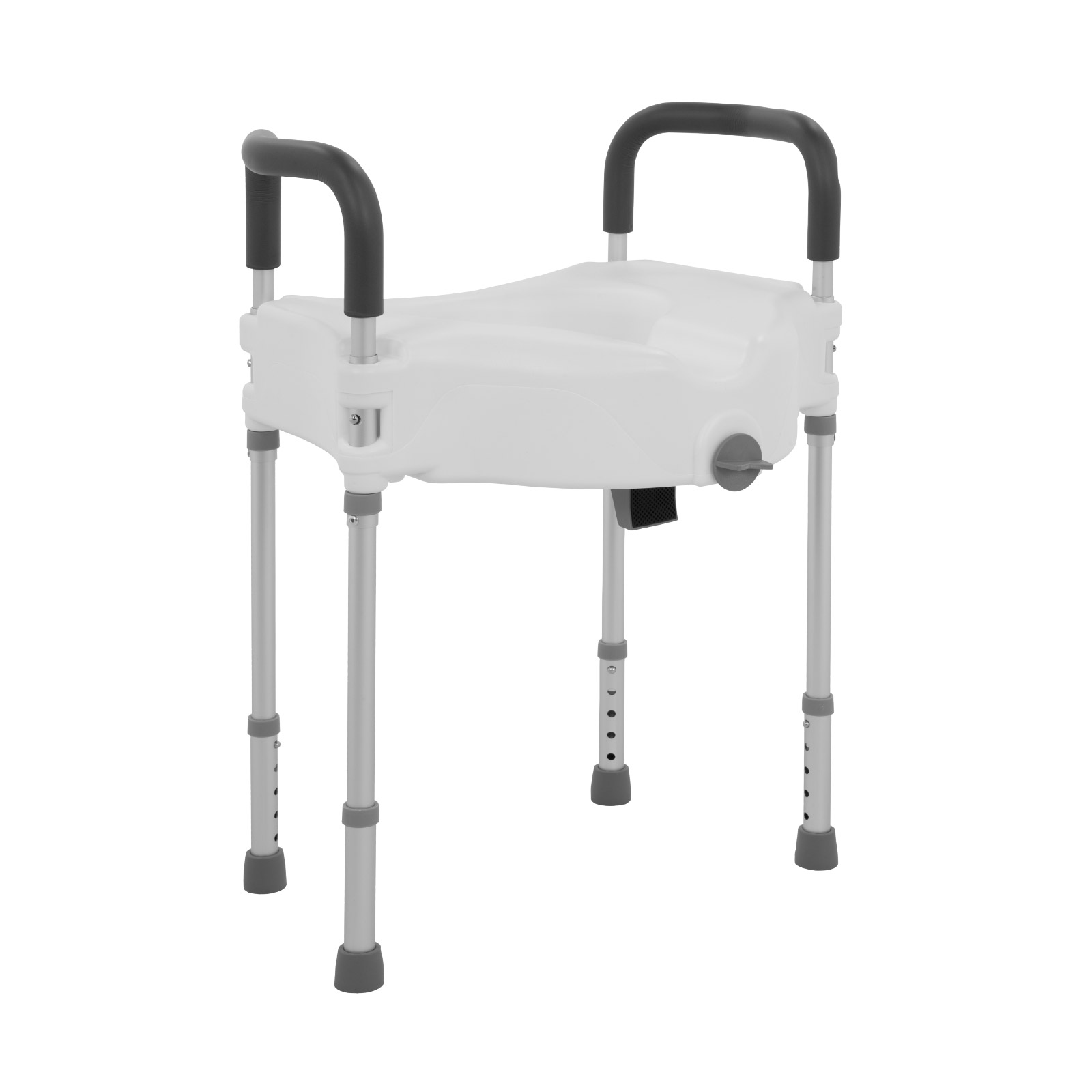 Aumento De Asiento Elevador De Inodoro Con Altura Ajustable