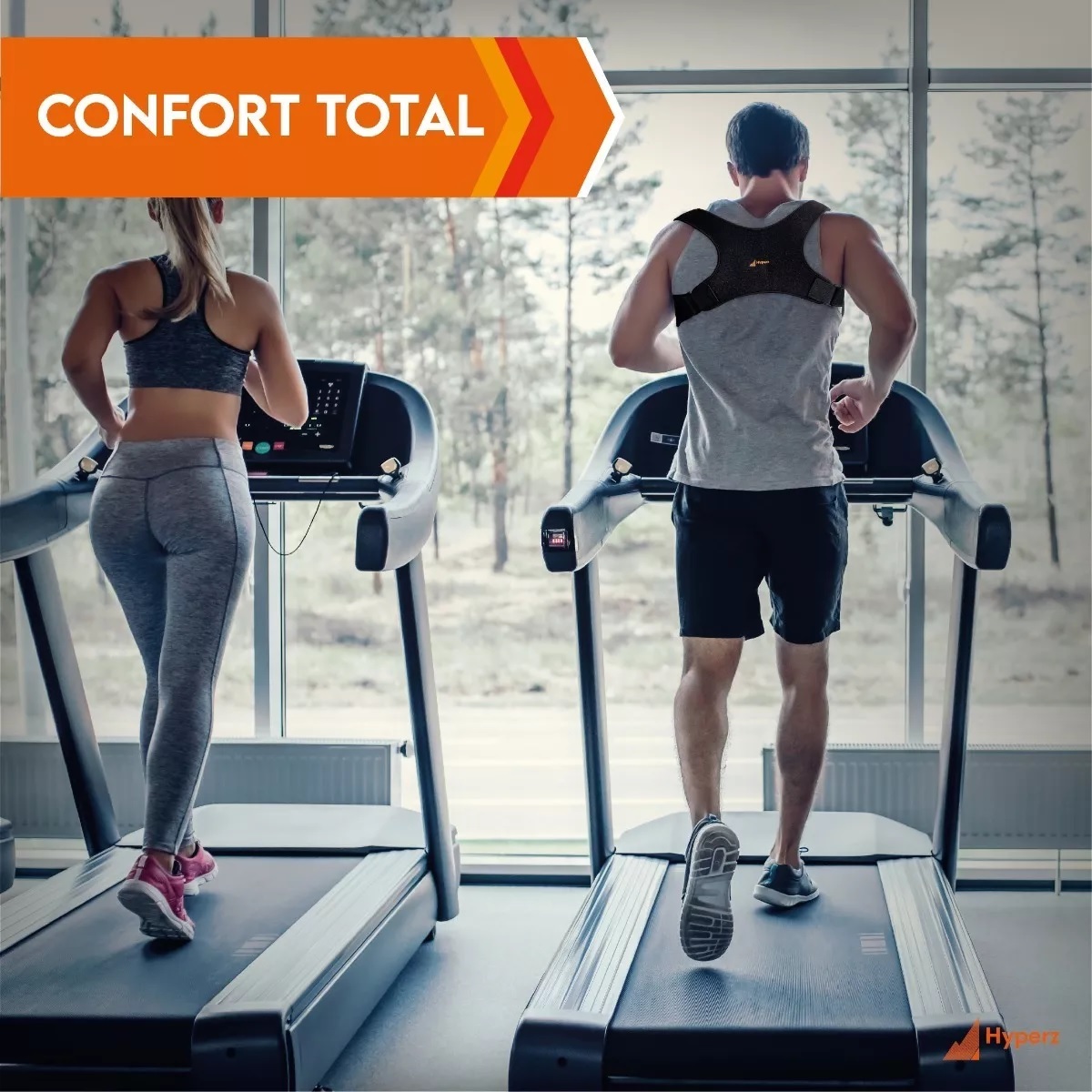 Corrector Postura Espalda Para Hombre Y Mujer Faja Ajustable