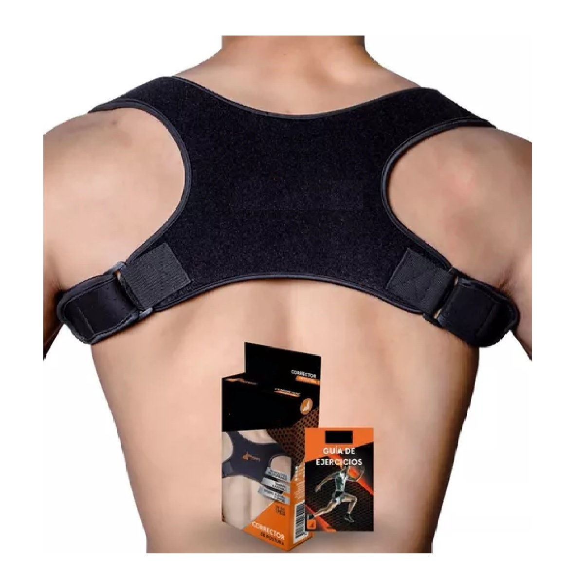 Corrector Postura Espalda Para Hombre Y Mujer Faja Ajustable