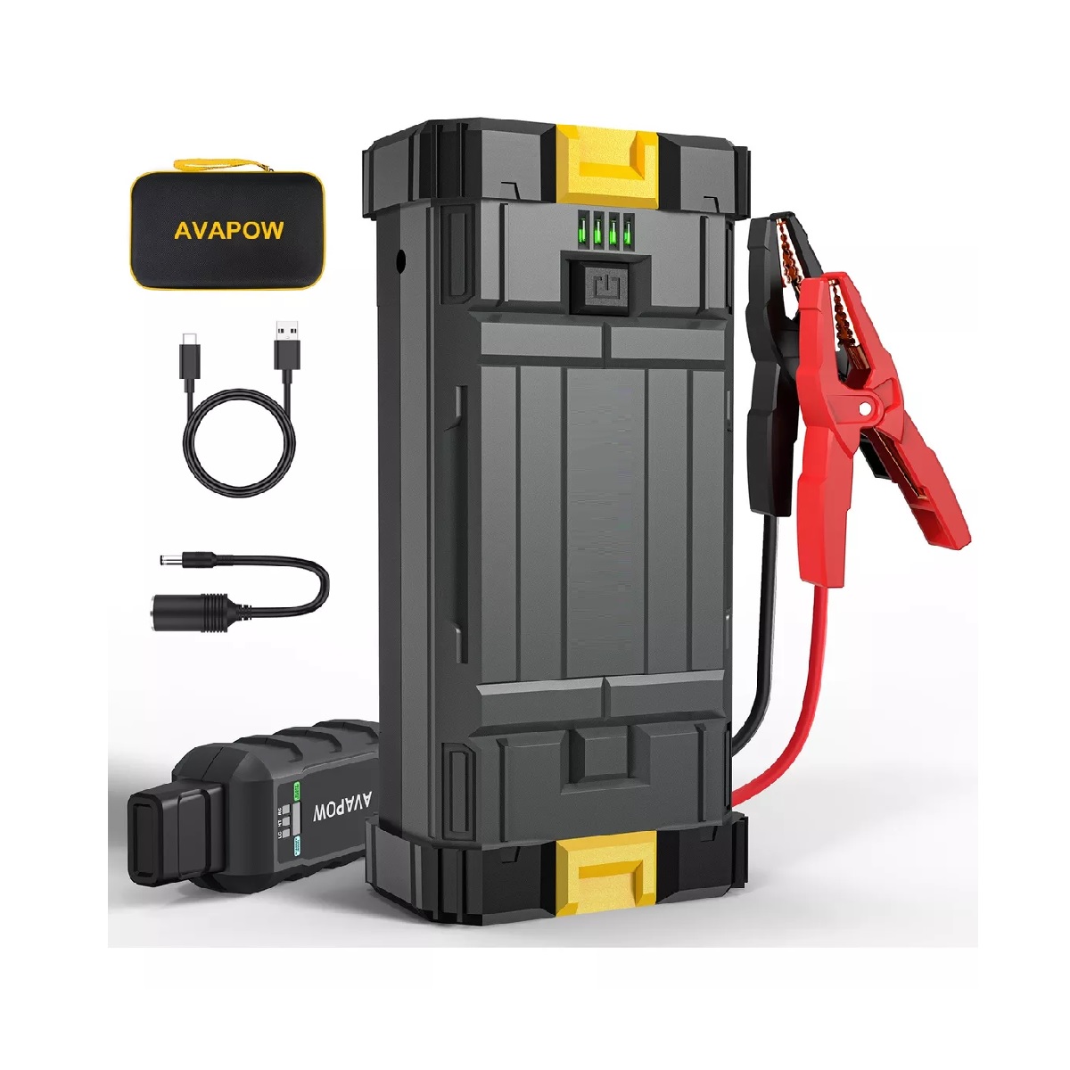Arrancador De Batería Para Coche 4000a, 12v Para 8 Cilindros