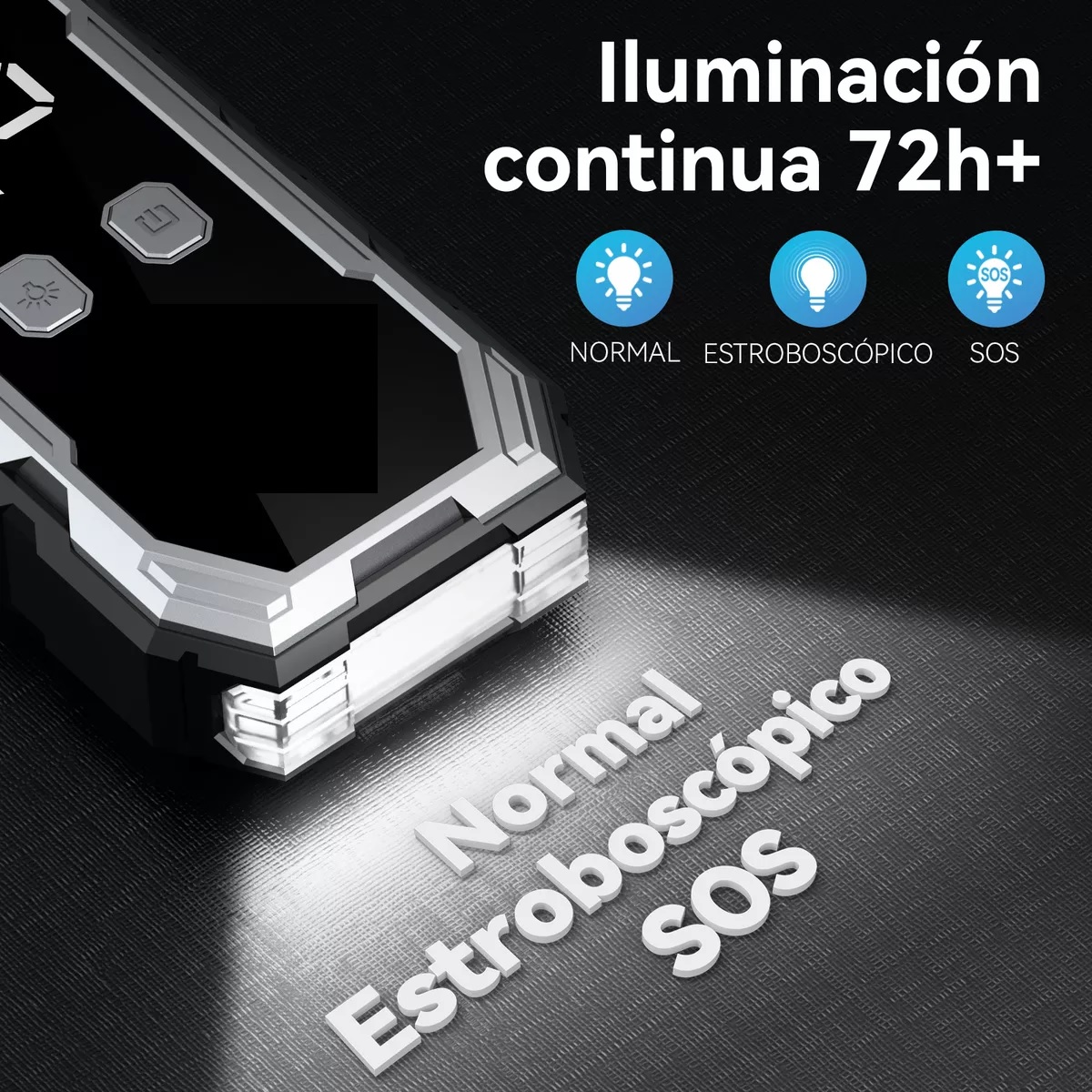 Arrancador De Batería Coche Portátil 4000a 12800mah Con Lcd