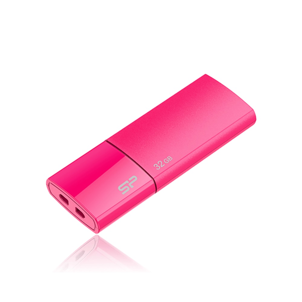 Silicon Power, Juego de 3 USB  U05, Color Azul/Rosa/Negro, 32GB, SPUKU05-32GB