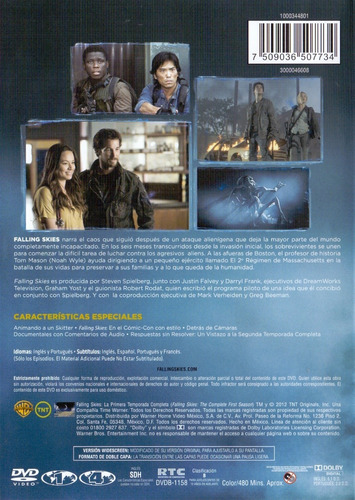 Falling Skies Primera Temporada 1 Uno Dvd