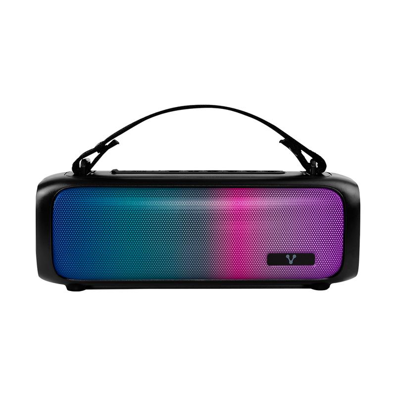 Bocina Vorago BT/USB/3.5 MM/RGB/TWS/16W RMS HASTA 7 HRS Autonomía 