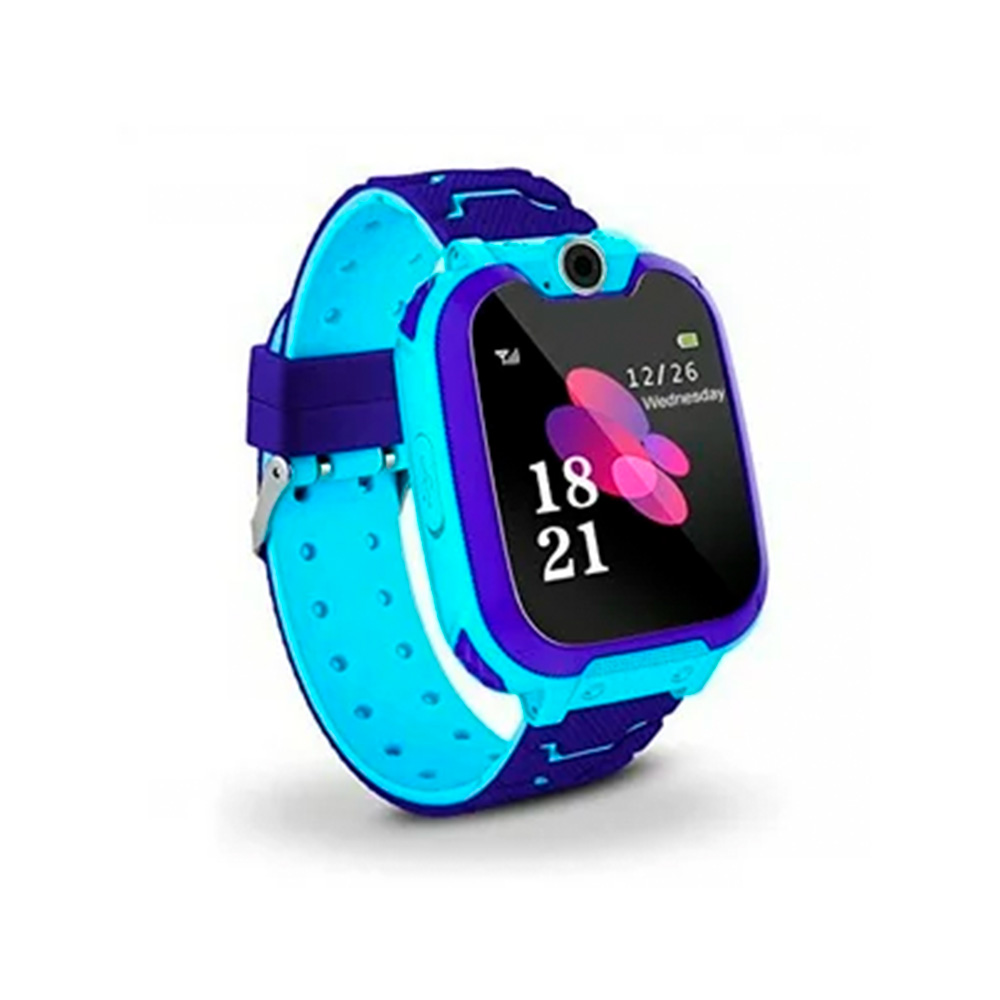 Reloj inteligente para niños, con Gps, ranura Sim y Cámara en Azul y Rosa.