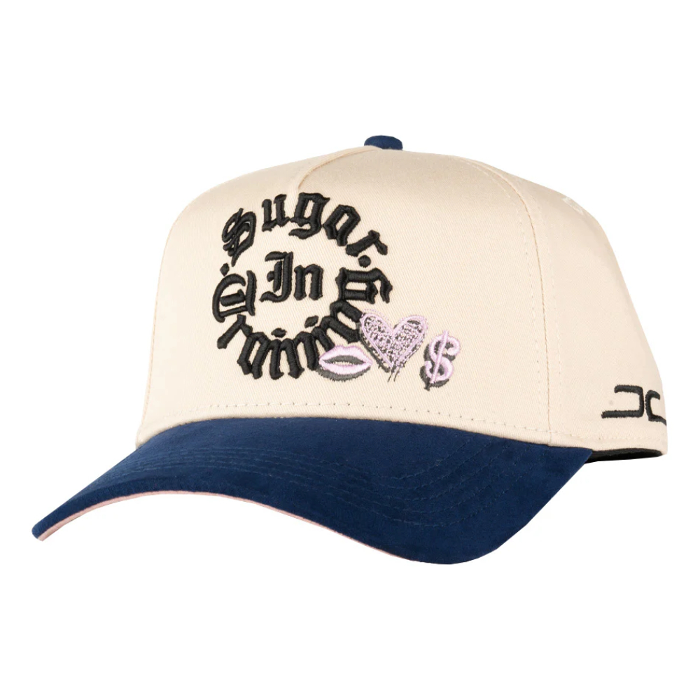 Gorra JC Hats Sugar in Trainning Beige-Azul Unisex 002626
