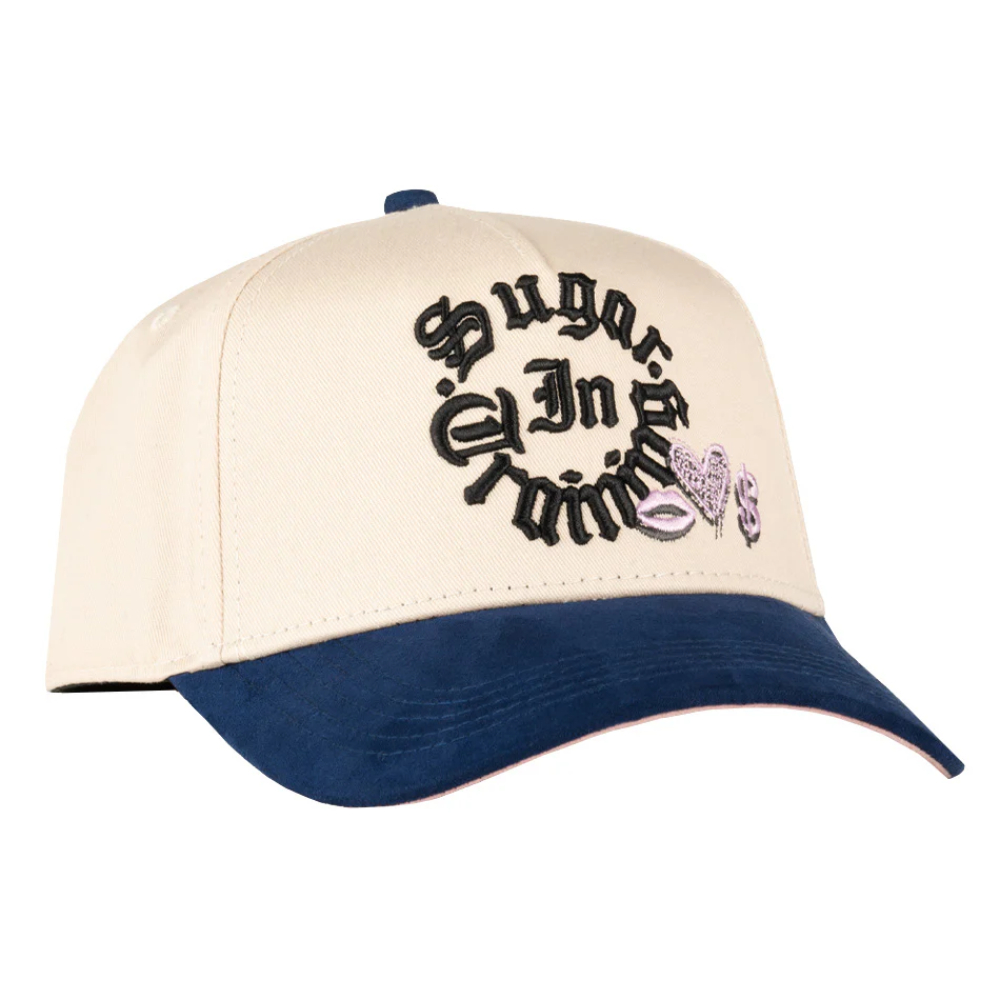 Gorra JC Hats Sugar in Trainning Beige-Azul Unisex 002626