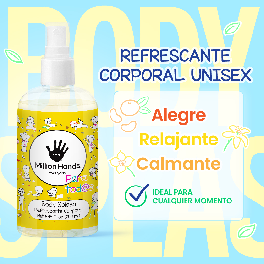 Body Splash Unisex Blue Smile.
