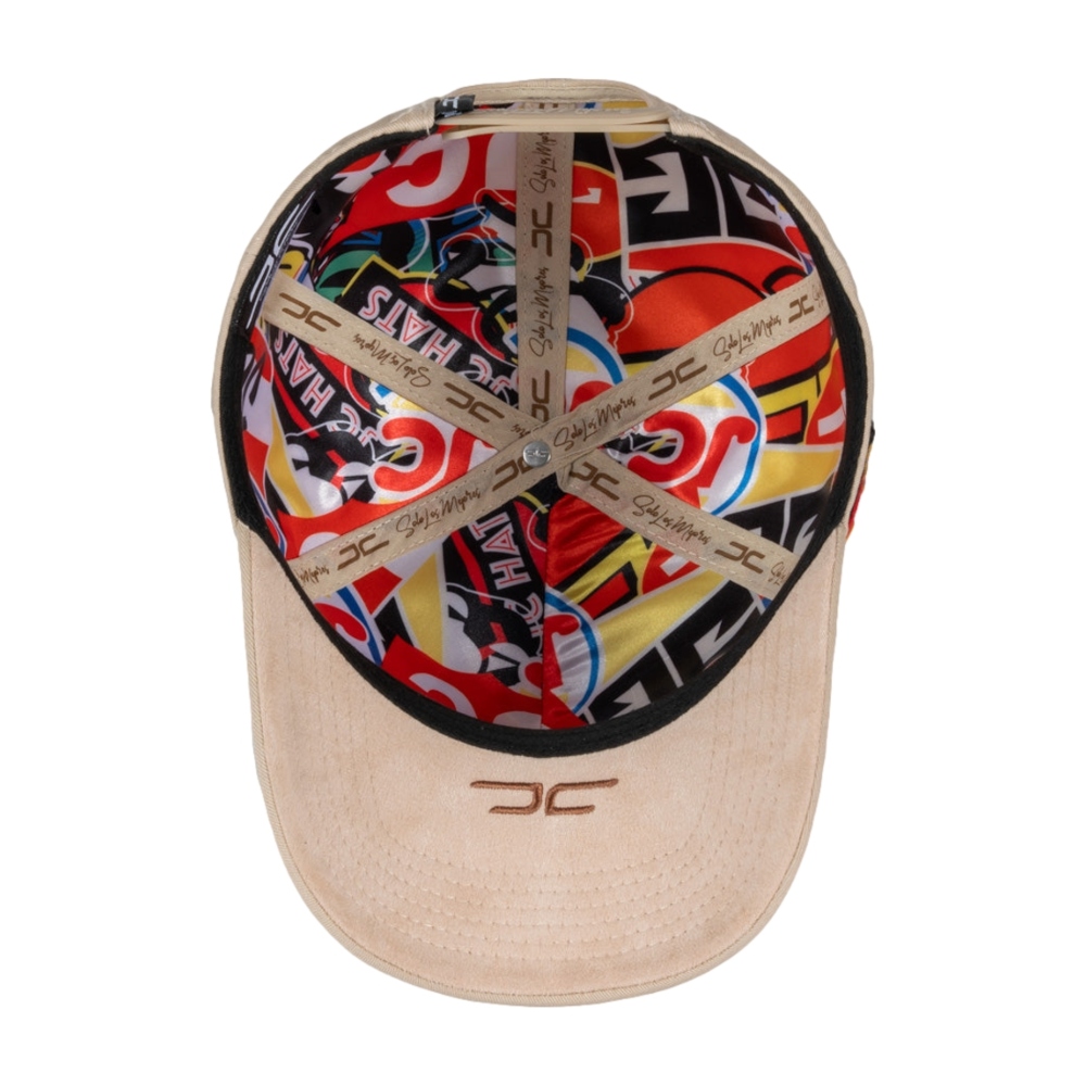 Gorra JC Hats Double Curve Beige Unisex 002767
