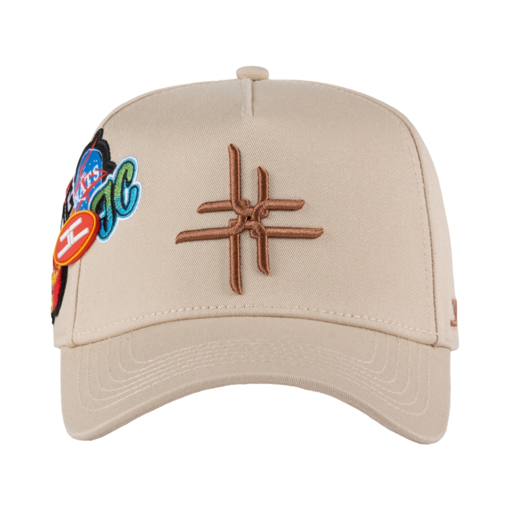 Gorra JC Hats Double Curve Beige Unisex 002767