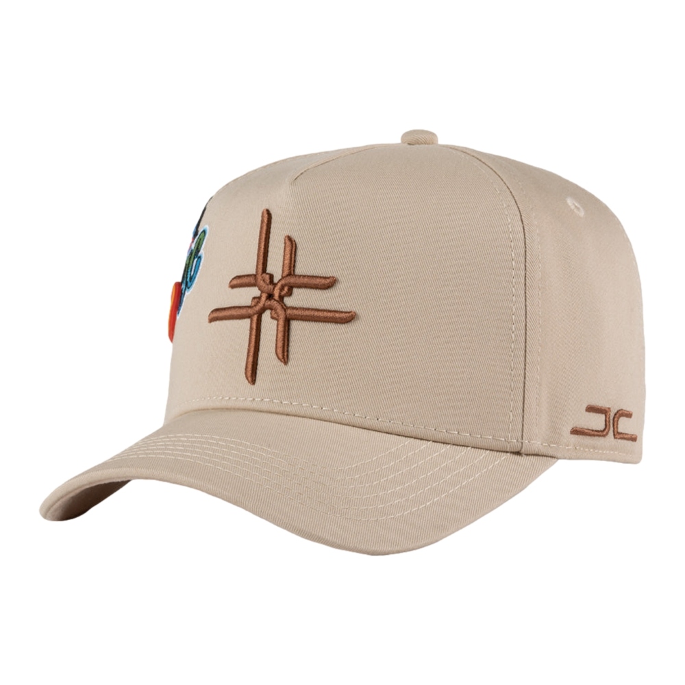 Gorra JC Hats Double Curve Beige Unisex 002767