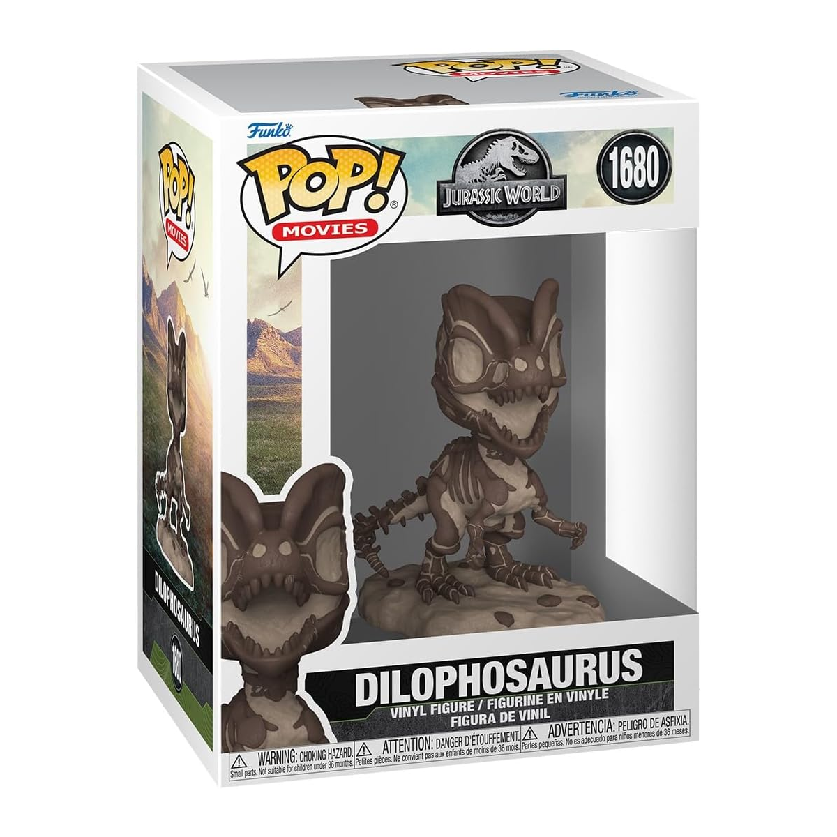 Funko Pop Movies: Jurassic Park - Fosil Dilophosaurus