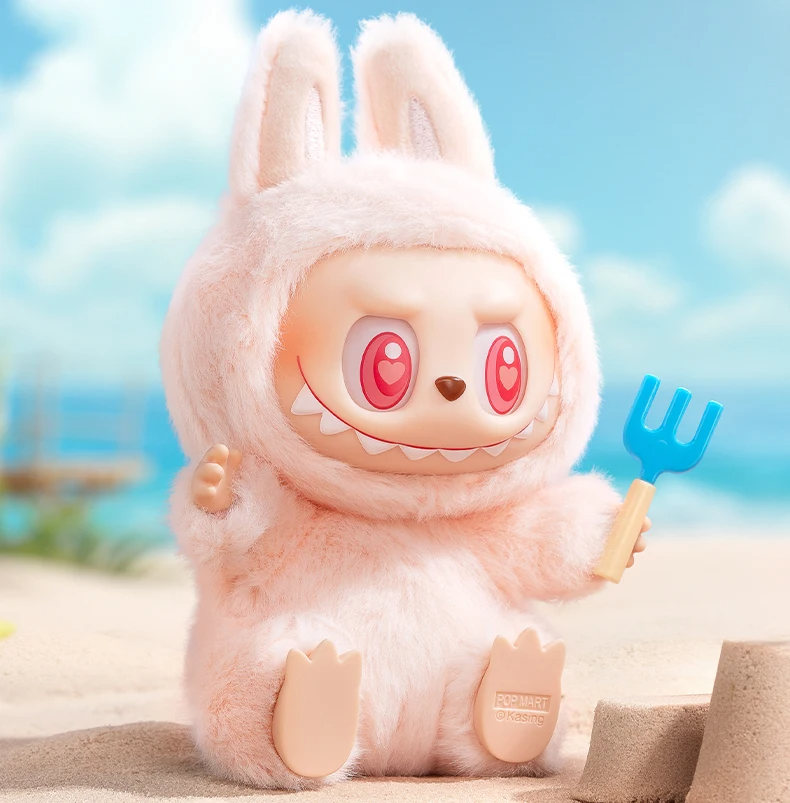 Labubu Caja Misteriosa,  Caja Ciega, Cara esmaltada bonita, Los Monstruos, Modelo de Anime, 1 Figura Original, 1 Pcs