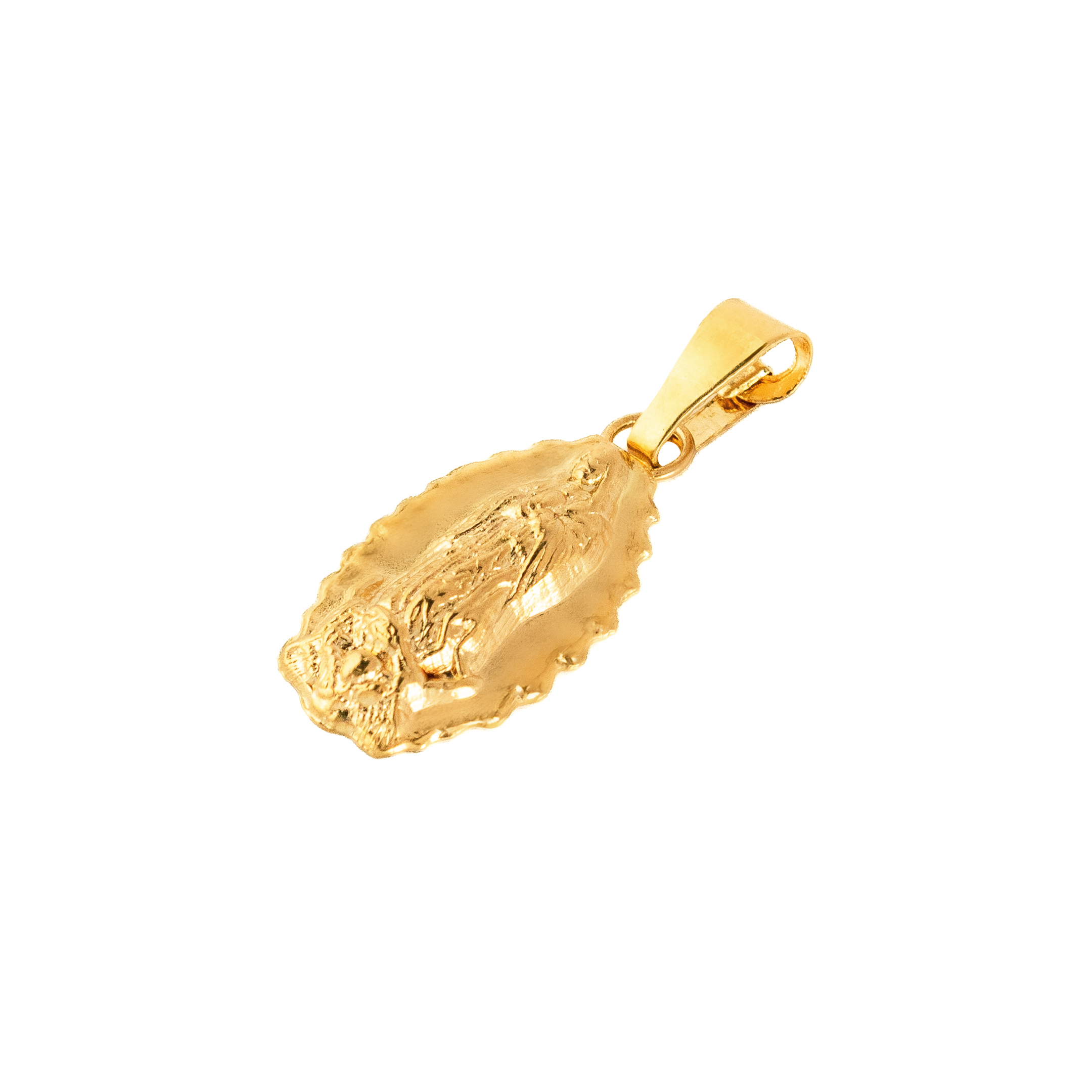 Medalla Virgen De Guadalupe Oro 14 K.
