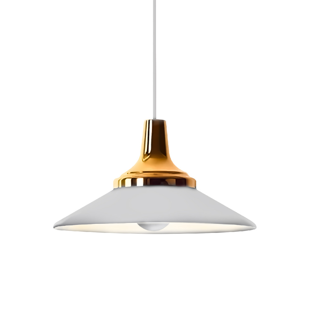 Ilios Innova I Lampara colgante macaron retro con base de metal y ...