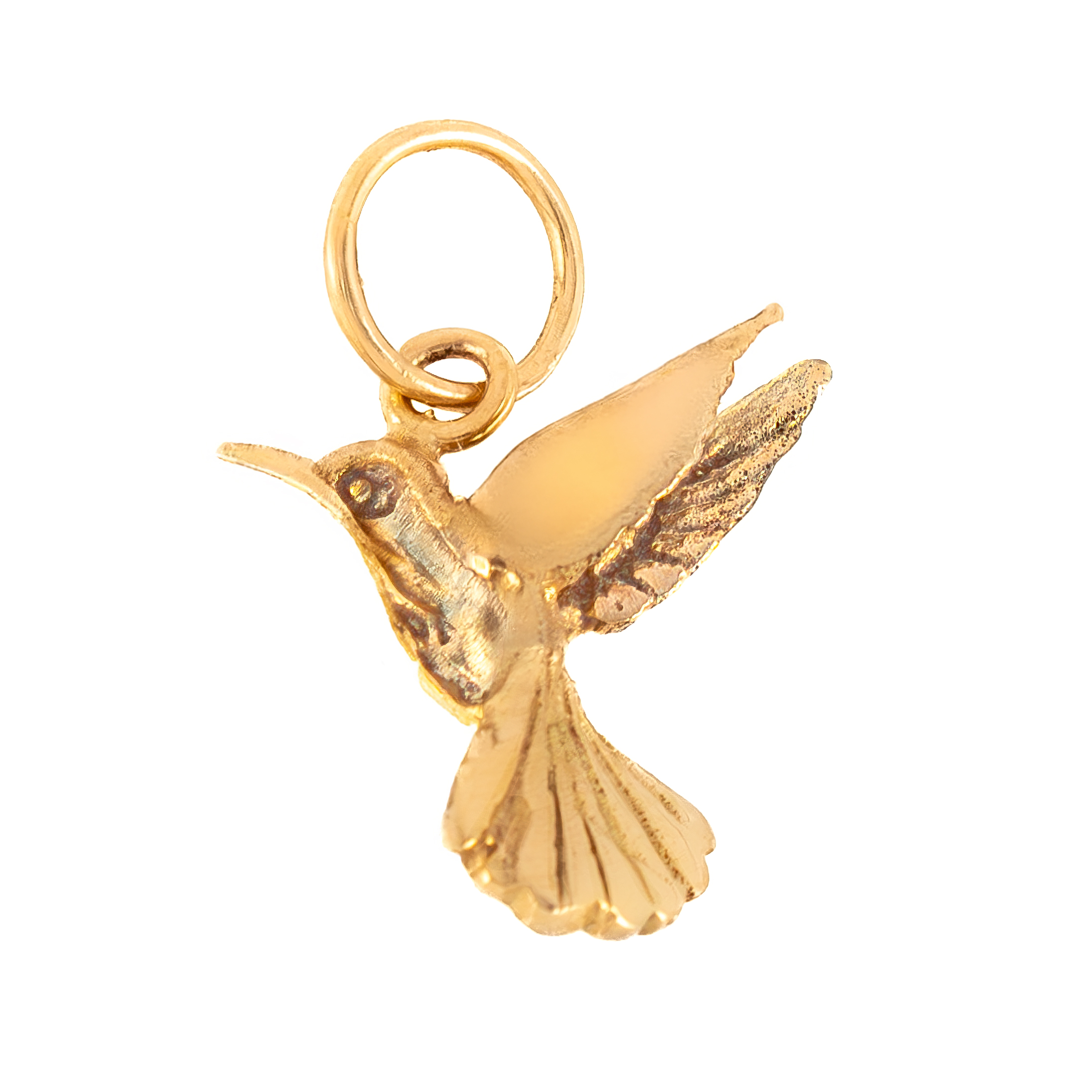 Dije Colibrí En Oro De 10k. 