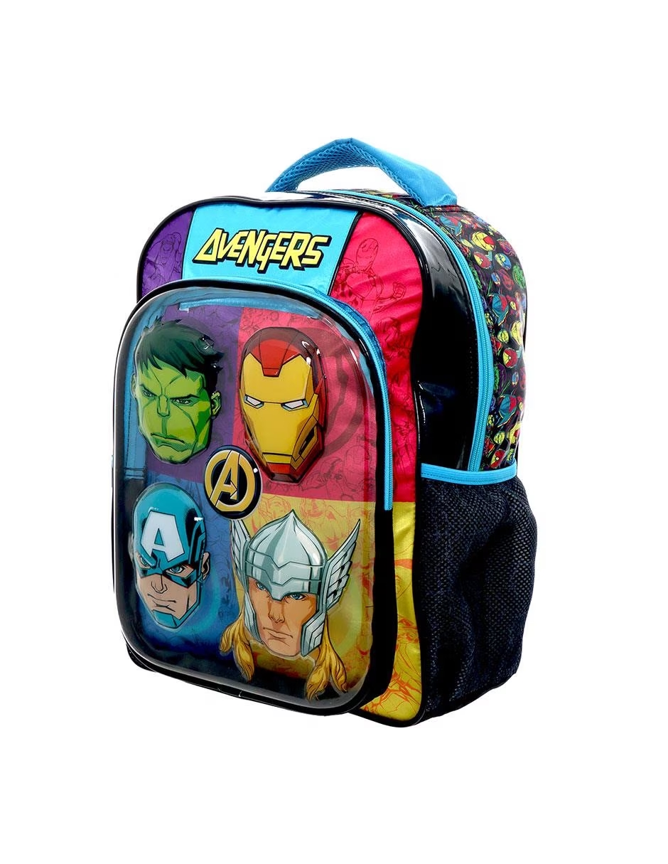 Mochila Escolar Grande Primaria Ruz Marvel Avengers Vengadores 174577 Cuafo