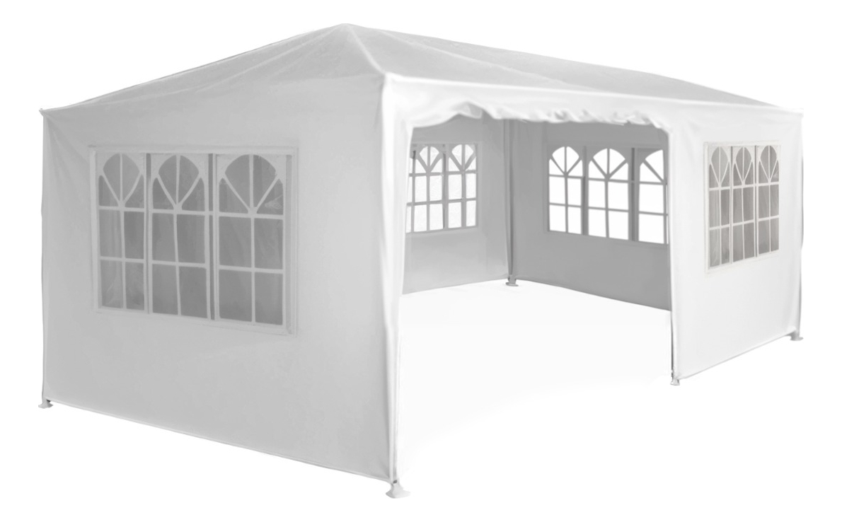 Carpa Toldo 6x3 Paredes Ventanas Para Fiesta Jardin