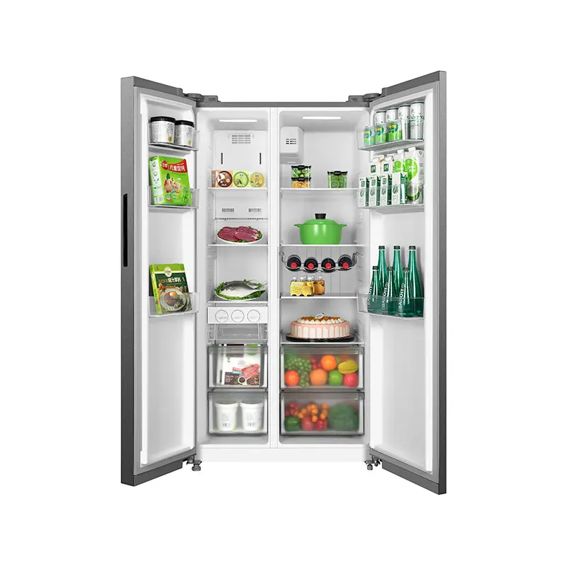 Refrigerador Midea MDRS710FGM46 20p Duplex Wifi Silver