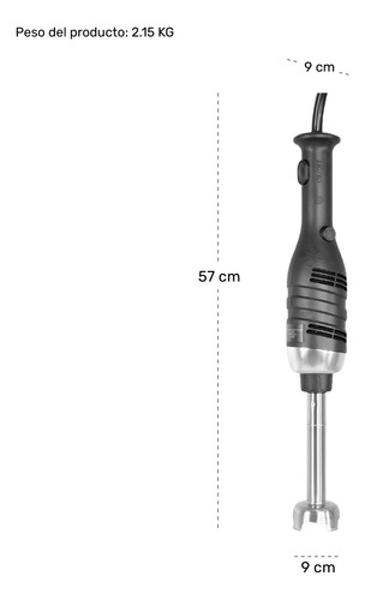 Batidora Inmersion Turbo Licuador Industrial 280w 20000rpm Gutstark Home