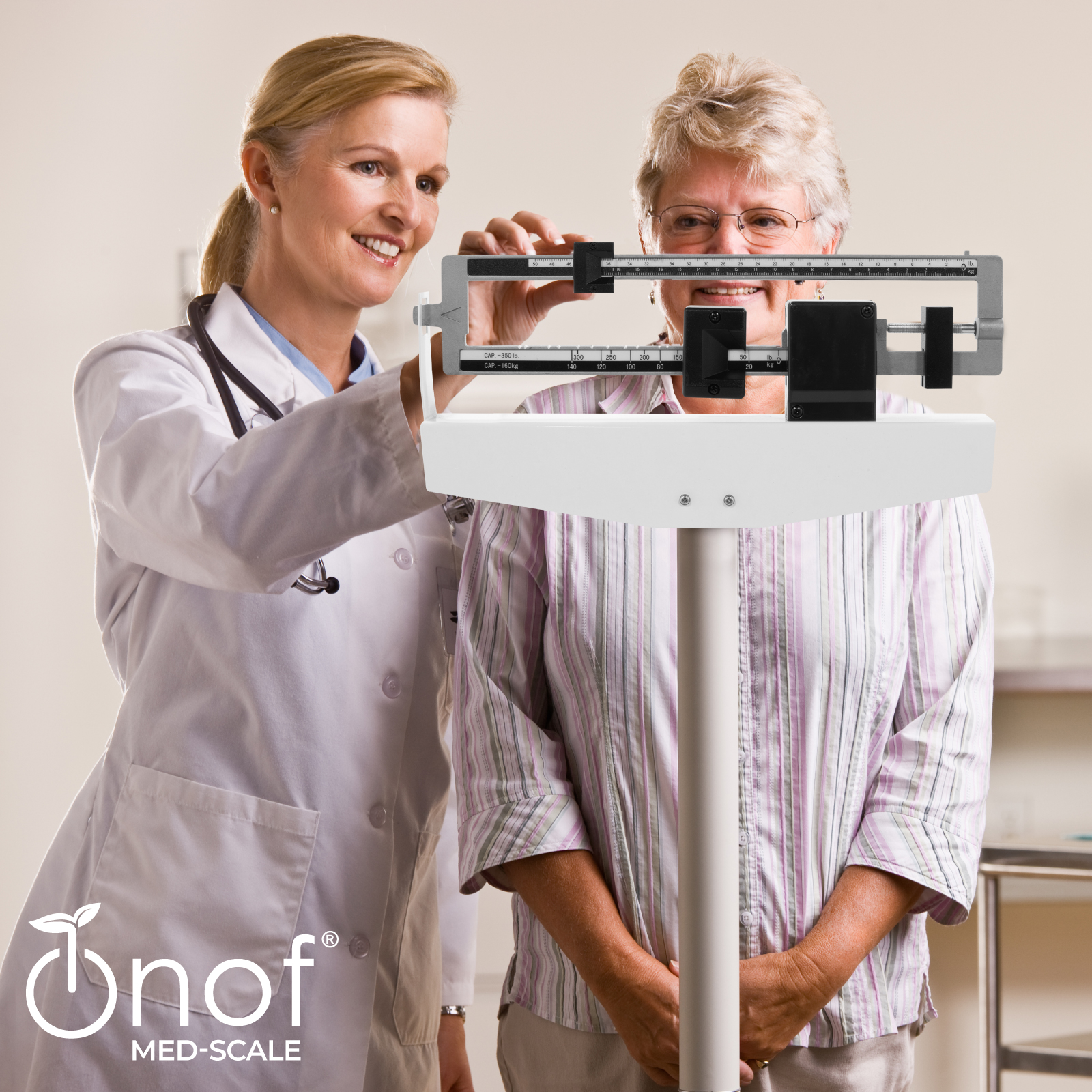 Bascula Balanza Mecanica Onof Estadimetro Precision Medica