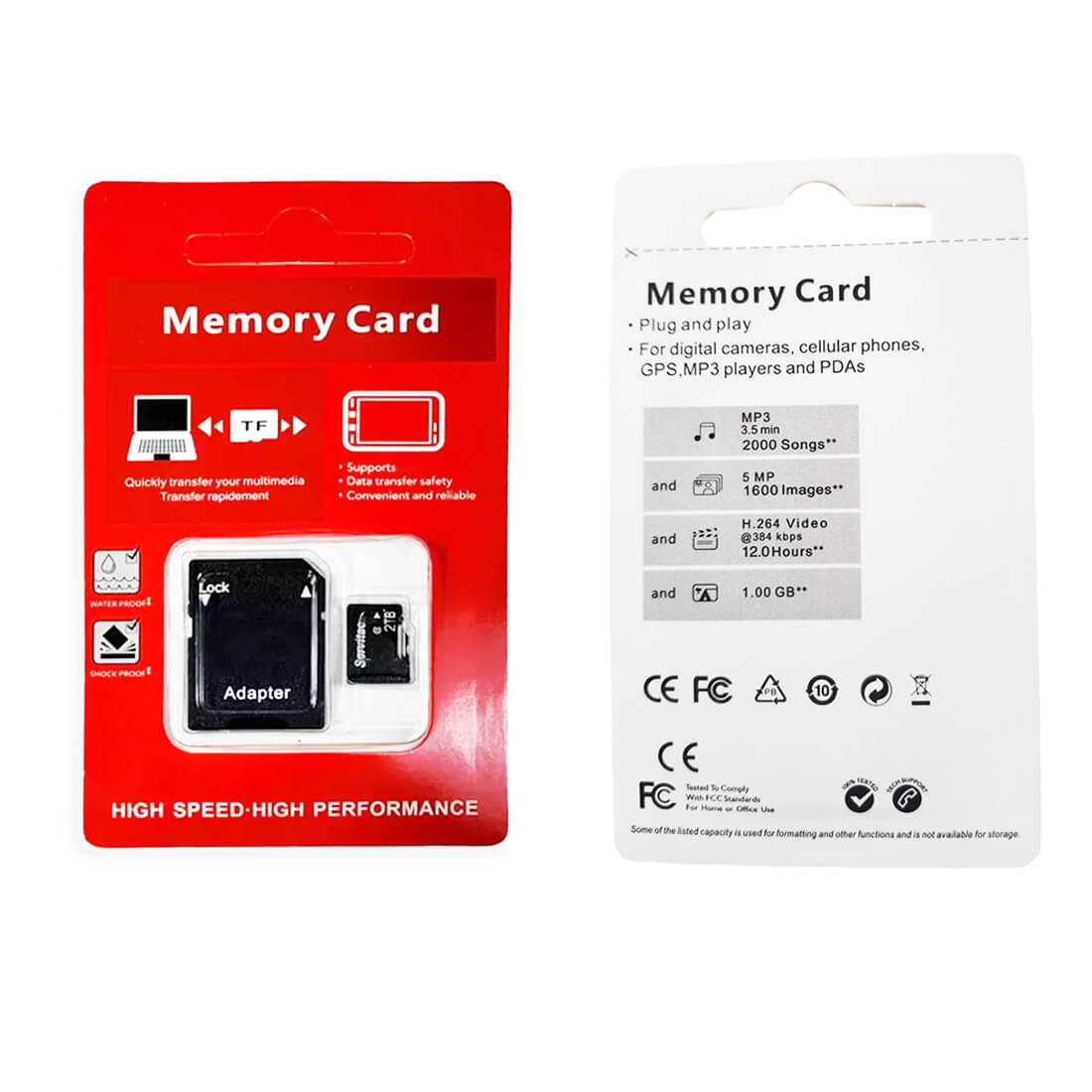 Memoria Micro 2tb Servitae 2 Teras Con Adaptador Para Dispositivos Móviles.