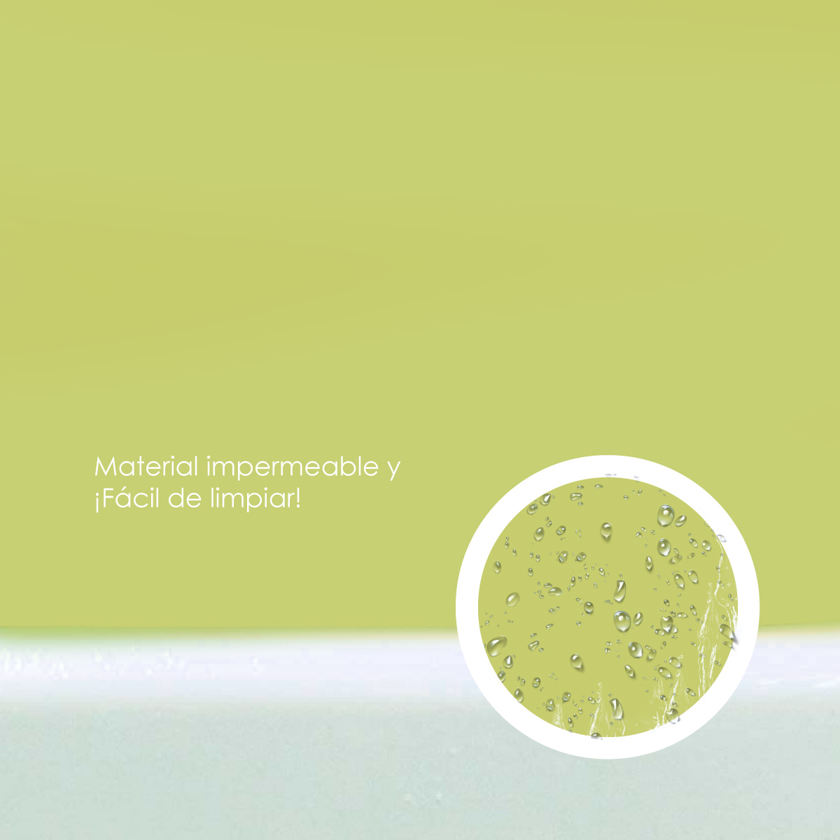 Set De 6 Sillas Plegables Ilios Innova Acojinadas Color Verde Limón