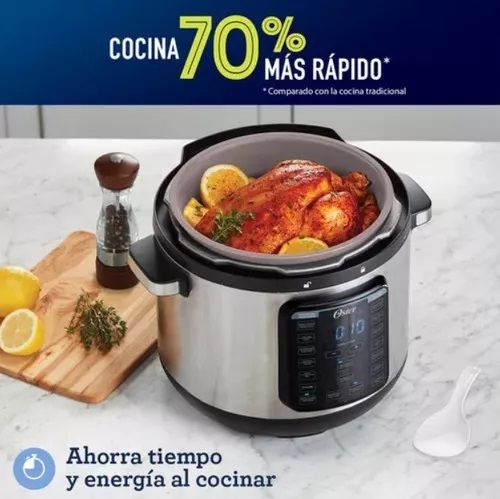 Multi-olla Rápida Xl Oster 7.5l 14 Funciones Voltaje 110v